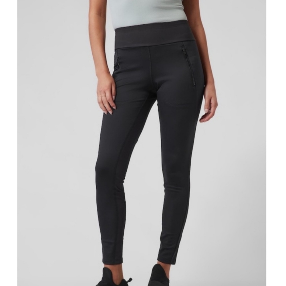 Athleta peak hybrid fleece tight